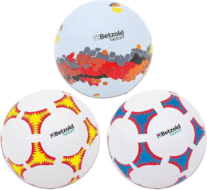 Betzold Schulhof-Fussball - Grösse 5 hochwertige Fussballbälle für Schule und Verein Indoor Outdoor