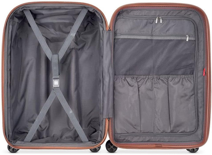 DELSEY Paris ST TROPEZ ERW 4 DOPPELROLLEN TROLLEY 67 CM M Bleu Marine, M Bleu Marine