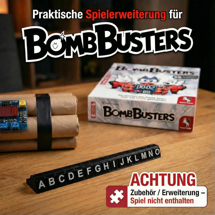 Kabelhalter passend für Bomb Busters – 5 Stück Organizer für Kabelplättchen – Kompatibel mit Spiel d
