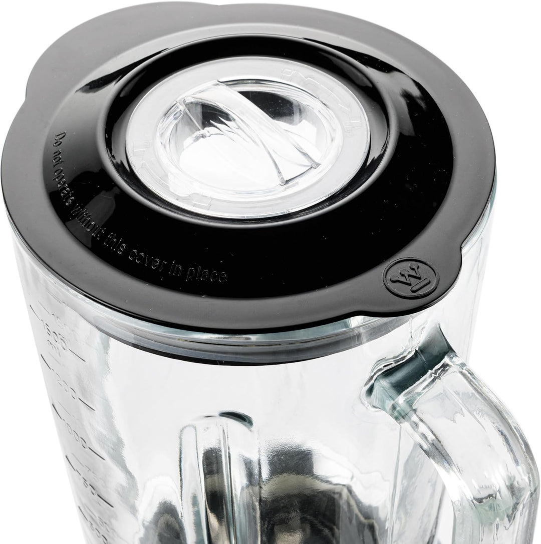 Westinghouse Retro-Standmixer, 1,5 L, Smoothie-Maker & Eiscrusher, 4 Geschwindigkeiten, Glaskanne, 6