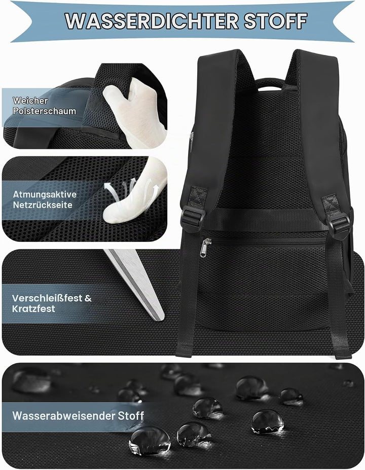 SZLX Ryanair Handgepäck 40x30x20 Rucksack Damen Wizz Air 40x30x20 Flugzeug Untersitz Kabinentasche R