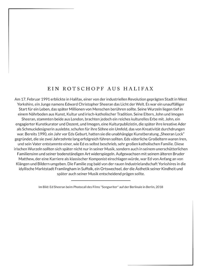 Saiten der Seele: Die Biografie über Ed Sheeran. Komplett in Farbe, Taschenbuch