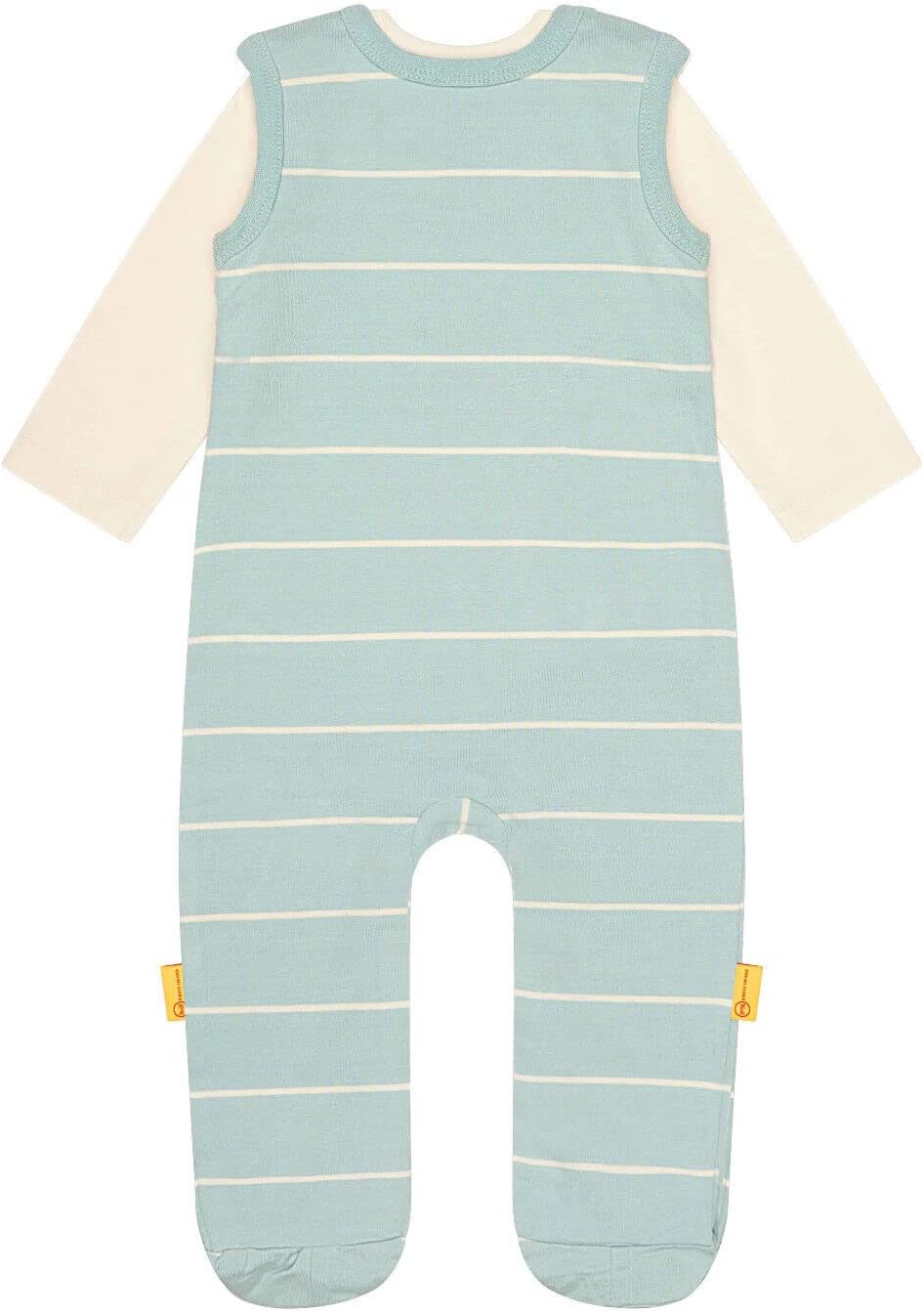 Steiff Baby - Jungen Set Strampler mit Fuss + T-shirt Langarm Set Strampler + T-Shirt langarm 62 ETH