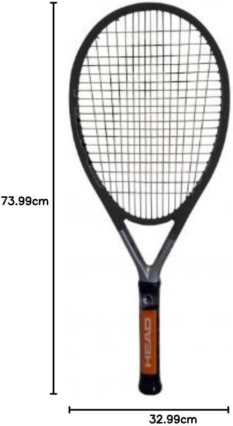 HEAD Herren Tennisschläger Titanium Ti S6 Racquets 1 Schwarz, 1 Schwarz