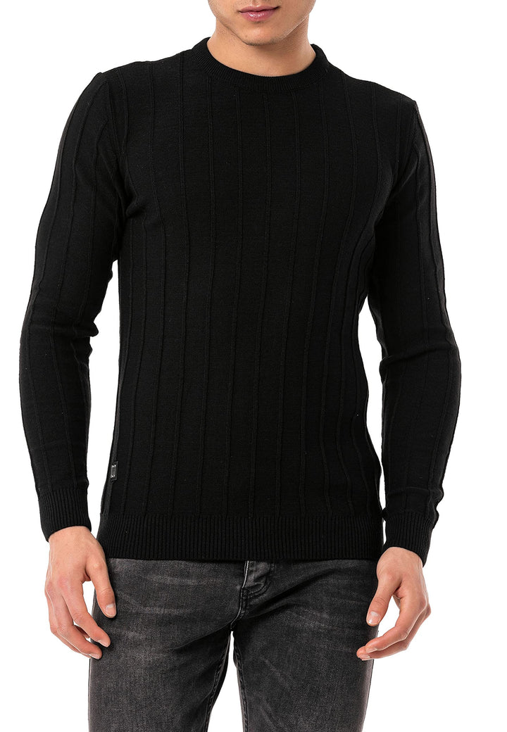Red Bridge Herren Strickpullover Pullover M Schwarz, M Schwarz