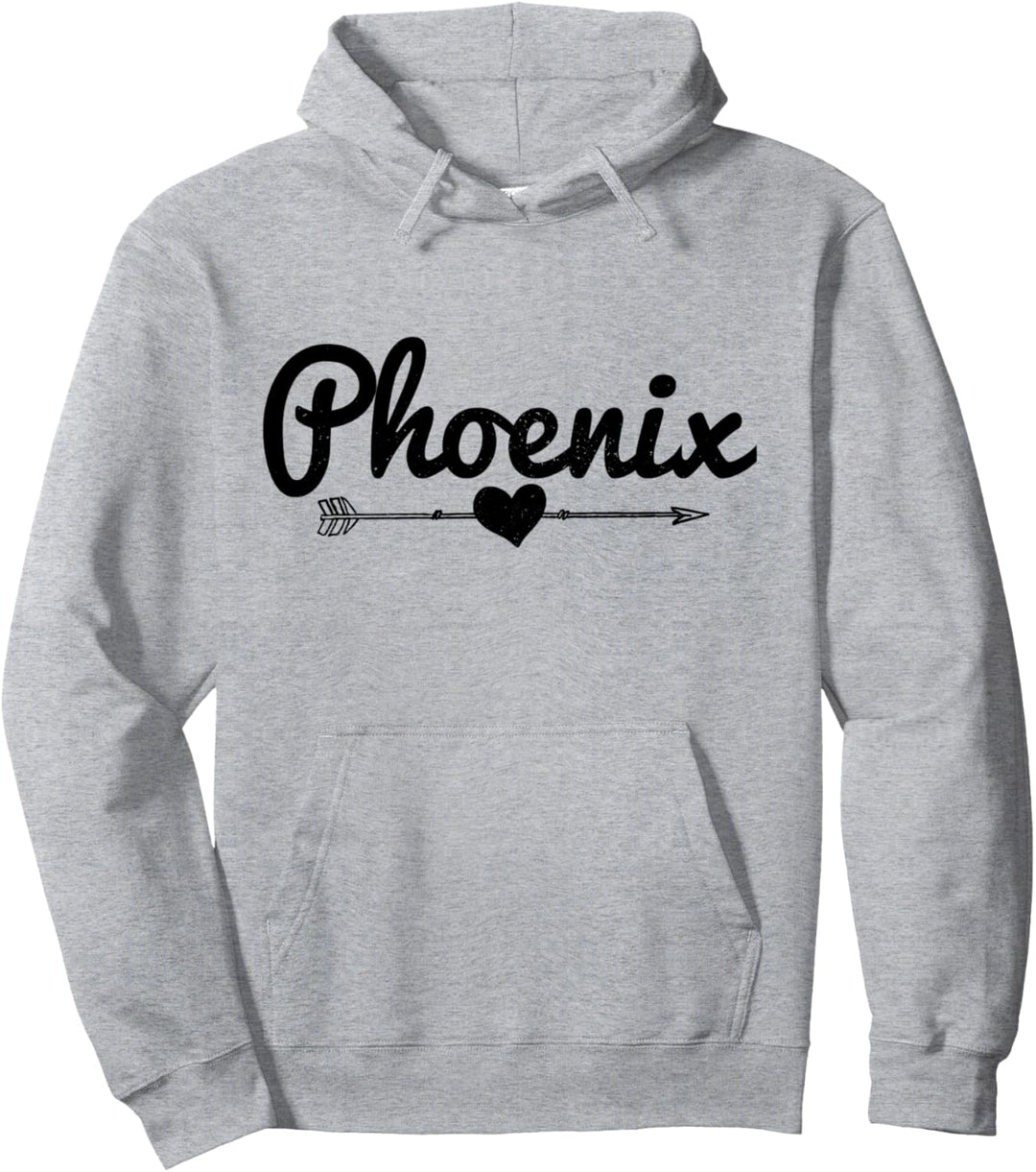Phoenix Aizona Pfeil Herz Pride Pullover Hoodie