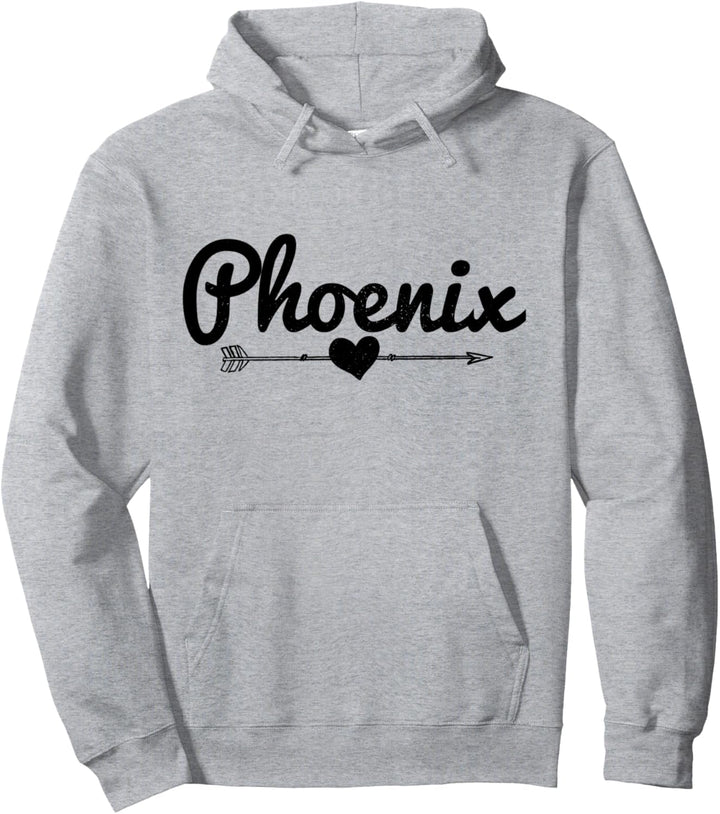 Phoenix Aizona Pfeil Herz Pride Pullover Hoodie