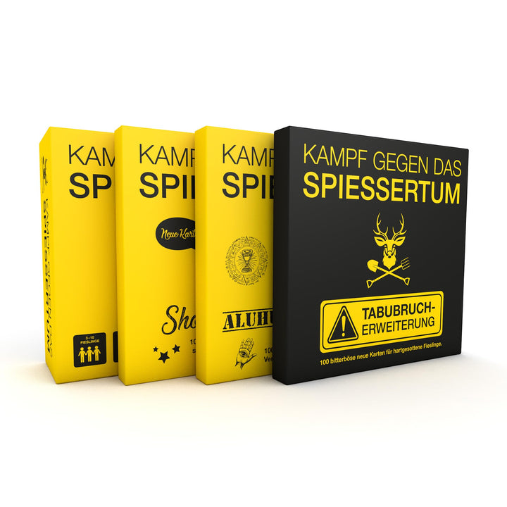 KAMPFHUMMEL Kampf gegen das Spiessertum Bundle - Das komplette Bundle mit den ersten 3 fiesen Erweit