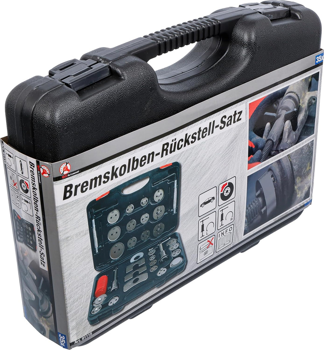 BGS Diy 91115 | Bremskolben-Rückstell-Satz | 35-tlg., 35-tlg.