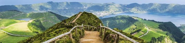 DIMEX Küchenrückwand Folie selbstklebend Wanderweg | Klebefolie - Dekofolie - Spritzschutz für Küche