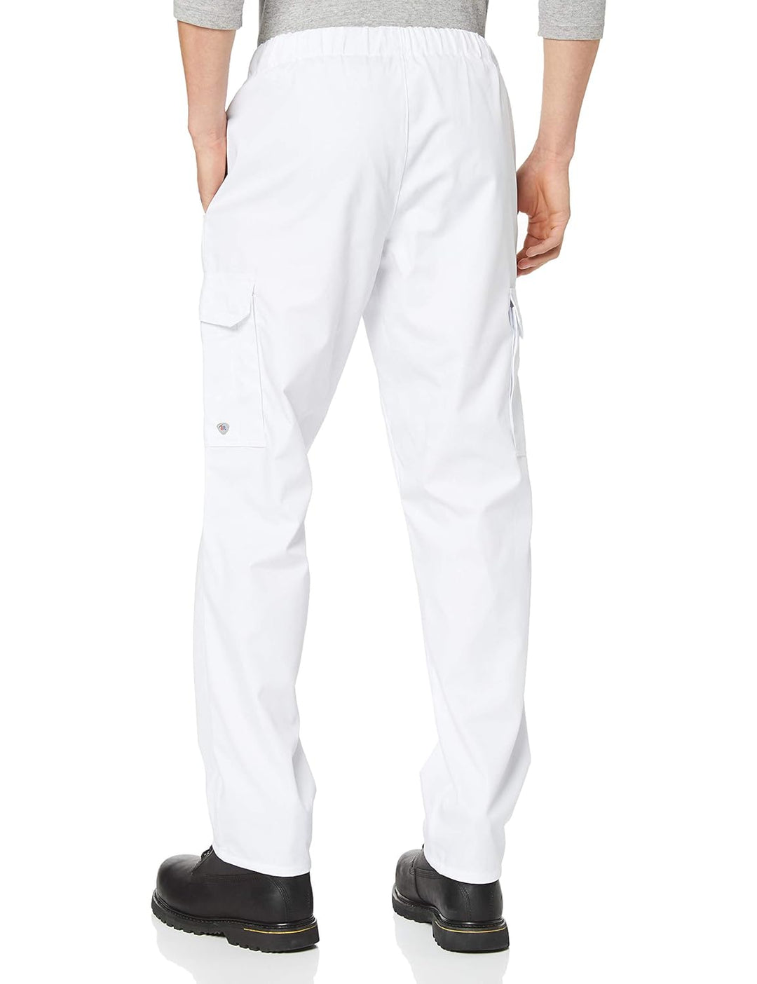 BP 1646-400-21-Mn Unisex-Hose, mit Gummizug in der Taille, 215,00 g/m² Stoffmischung, weiss, Mn Mn W