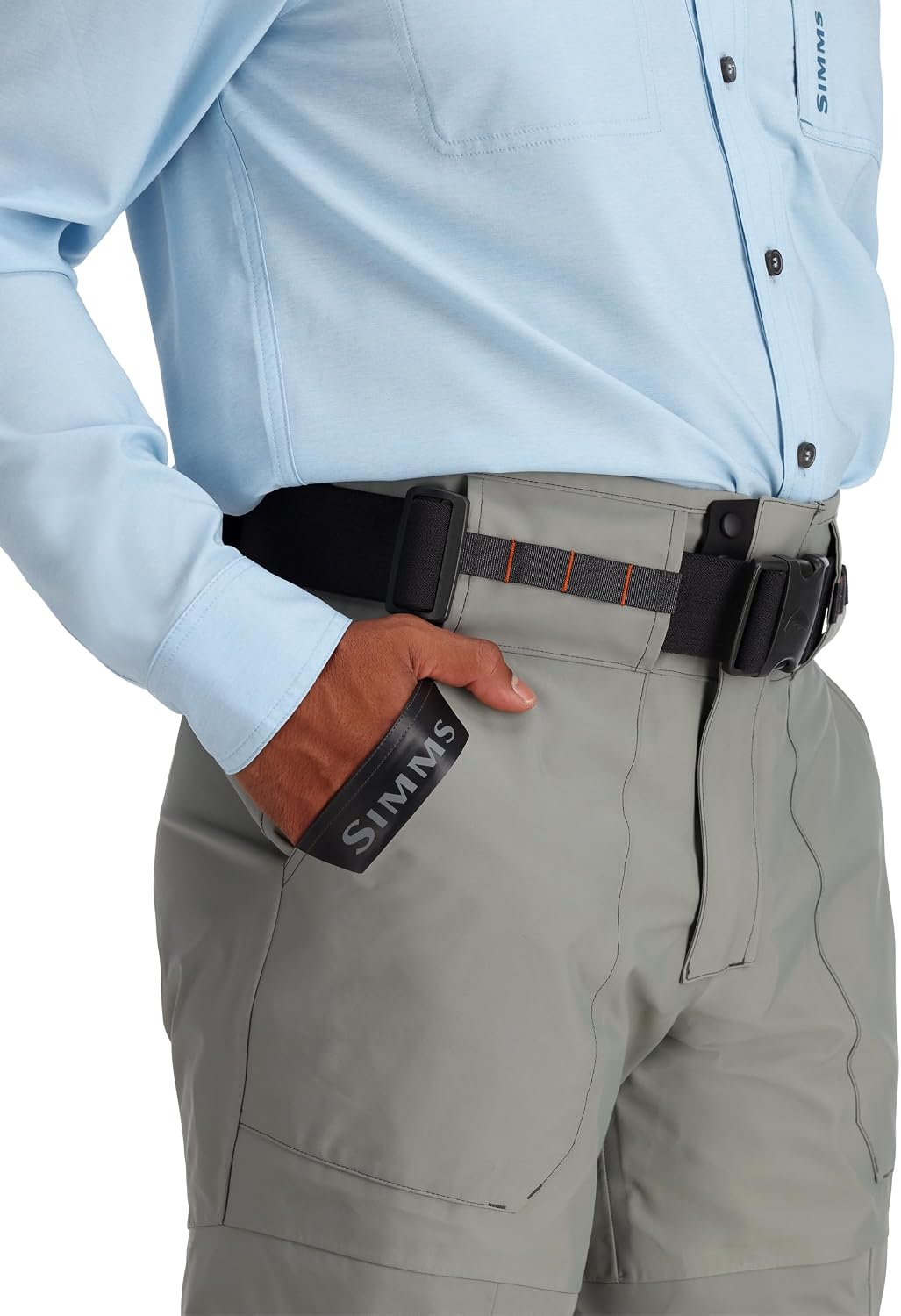 Simms Herren Freestone Hose XL Rauch, XL Rauch