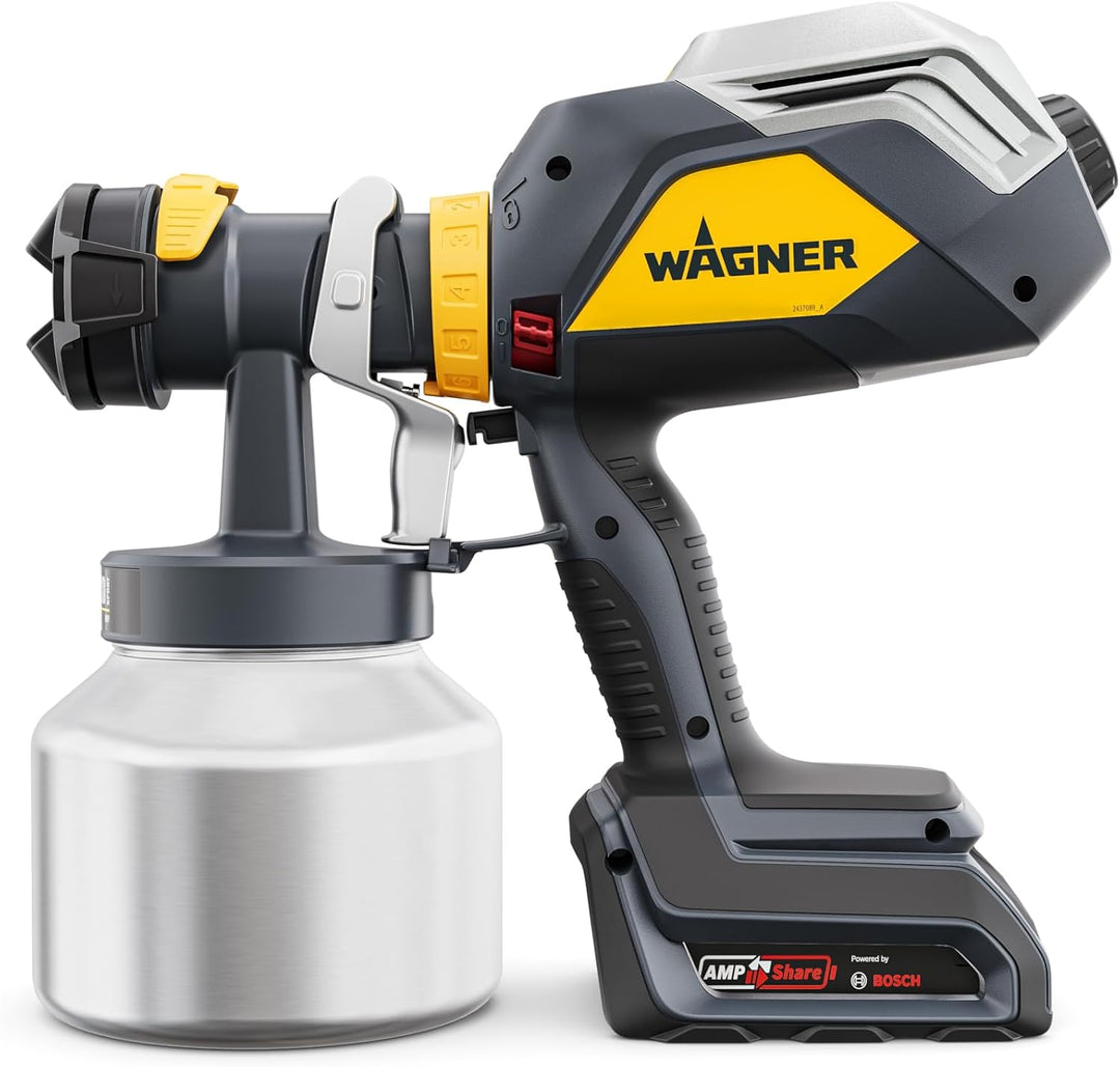 WAGNER FinishControl 4000 18V StandardSpray Kit - das mobile XVLP Akku-Farbsprühsystem inkl. Akku FC