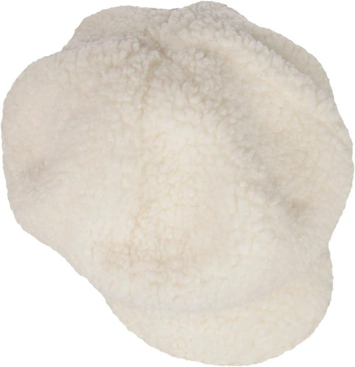 Seeberger Teddy Fur Ballonmütze Schirmmütze Damencap Wintercap Kunstfellcap Baker-Boy-Mütze Mit Schi