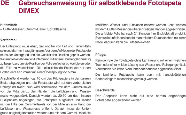 DIMEX Küchenrückwand Folie Selbstklebend ABGEBROCHENE BETONWAND I 180 x 60 cm | Klebefolie - Dekofol