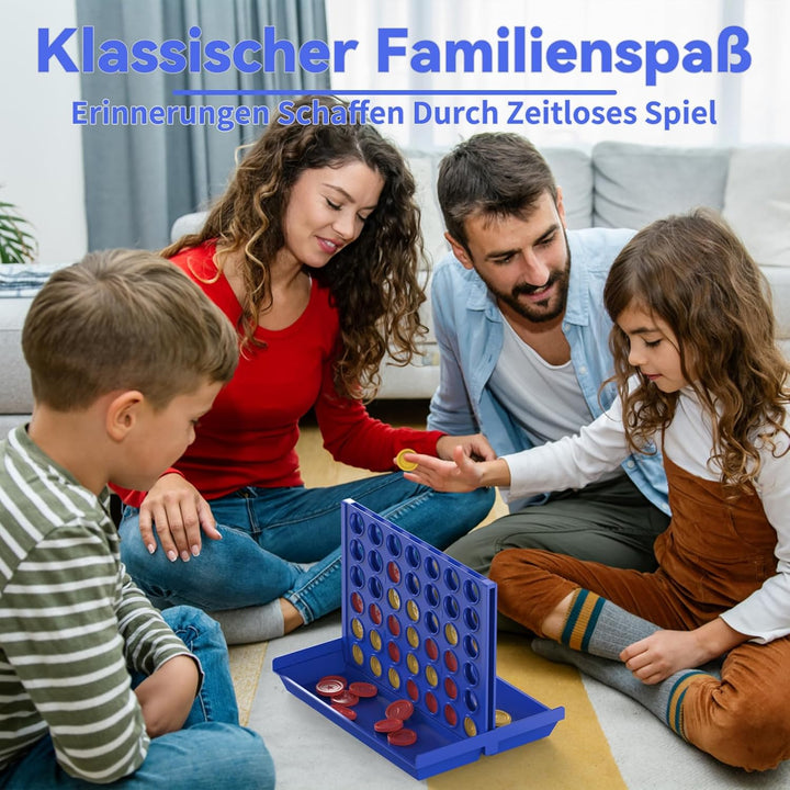 Pup Go Standard-Grösse 4 in Einer Reihe Brettspiele für Kinder ab 3+ Jahren, Mädchen Jungen, Pädagog