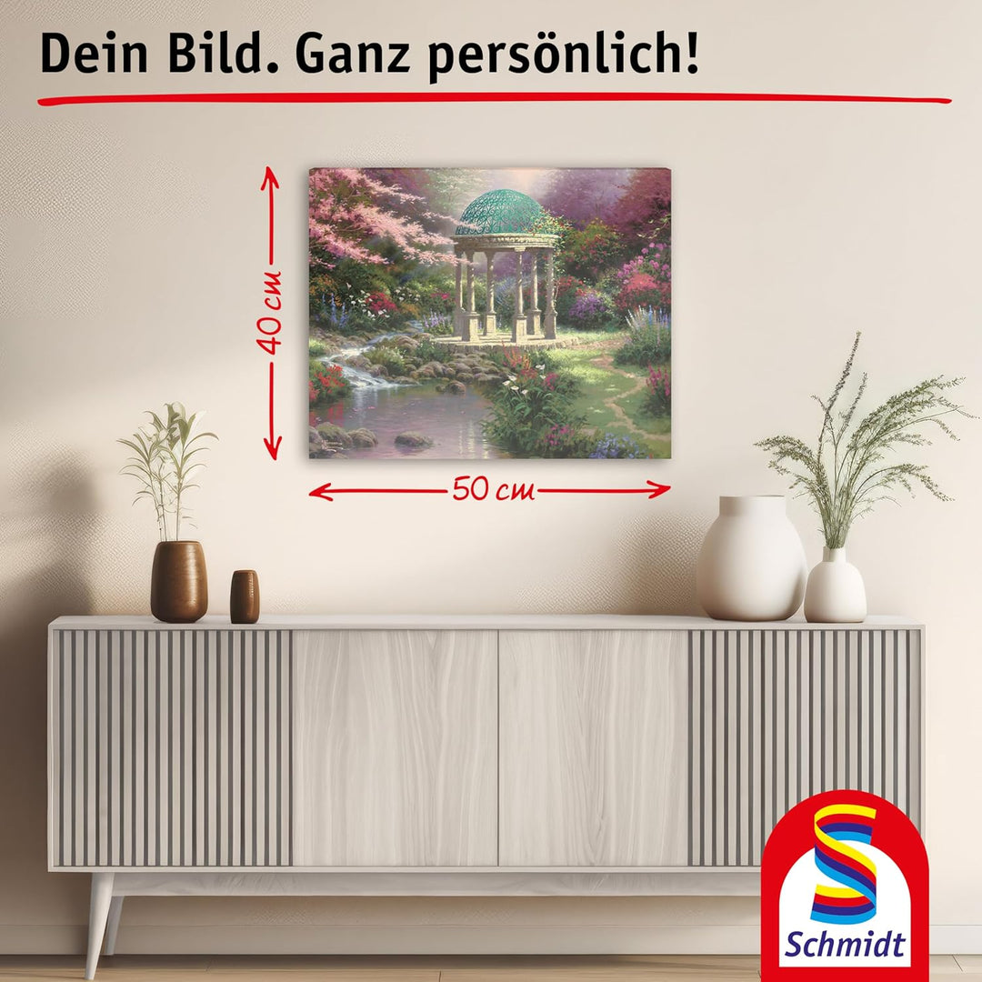 Pools of Serenity: My Artnoble® Thomas Kinkade | Premium-Malset mit vorgedruckter Leinwand und Acryl