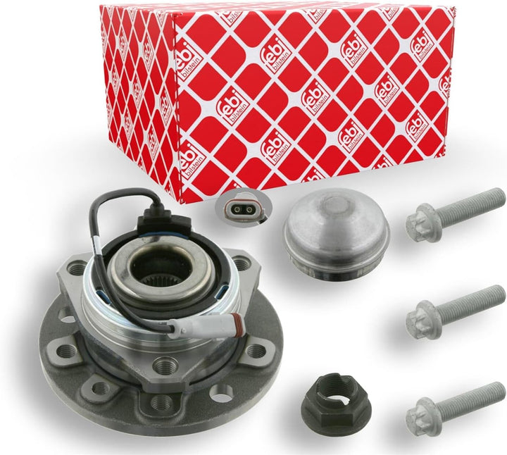 febi bilstein 27386 Radlagersatz mit Radnabe und Anbaumaterial , 1 Stück