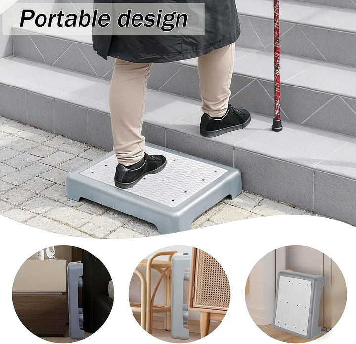 rutschfest Halbstufe 9cm, Trittstufe Indoor &amp; Outdoor Tritthocker,Bis 220kg