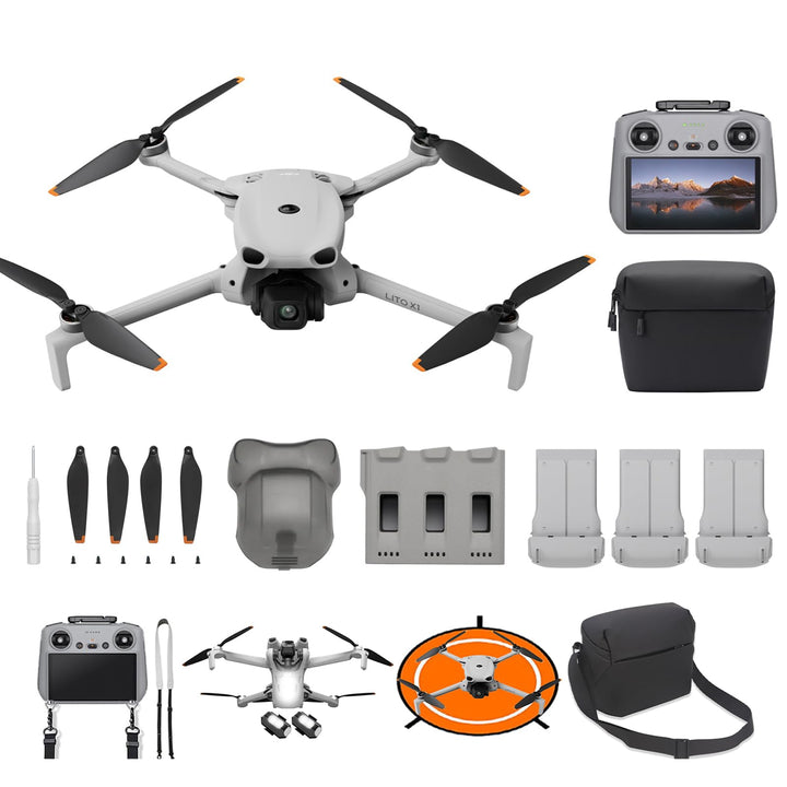 DJI Lito X1 Fly More Combo Plus (DJI RC 2) Ultimate Starter Combo Ultimate Starter Combo Lito X1 Fly