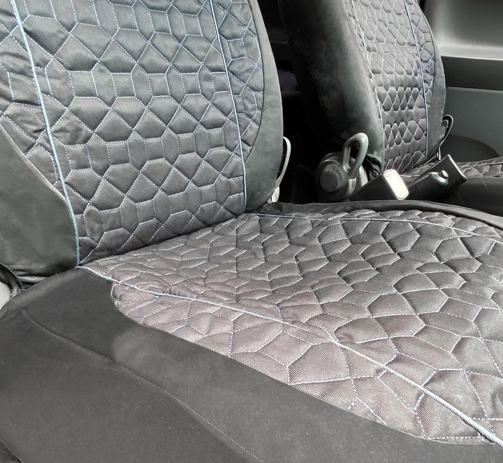 Auto Accessori Lupex - LS03 Sitzbezüge Smart Fortwo 450 451 453 - Vorne mit integrierter Kopfstütze