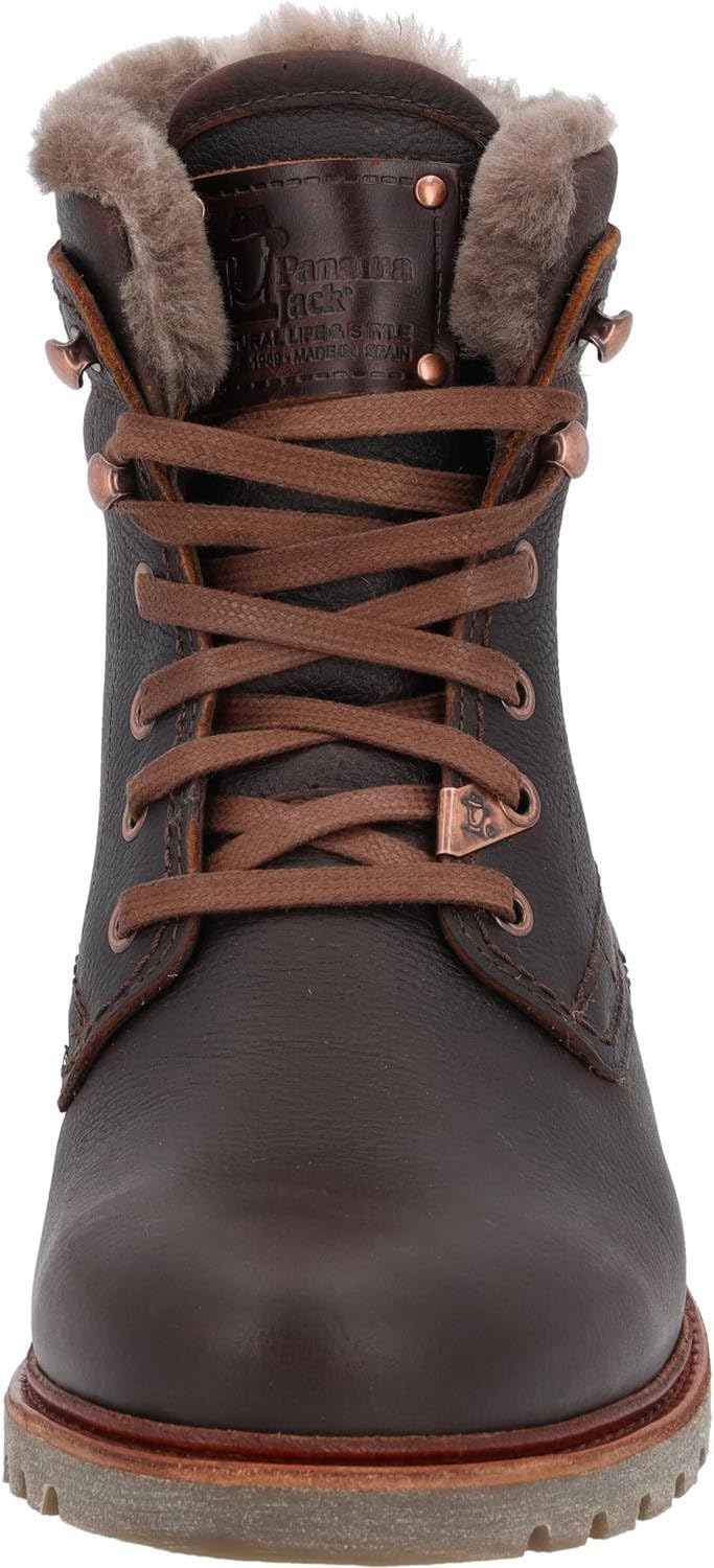 Panama Jack Panama 03 Damen Kalt gefüttert Classics Kurzschaft Stiefel & Stiefeletten, Kastanienbrau