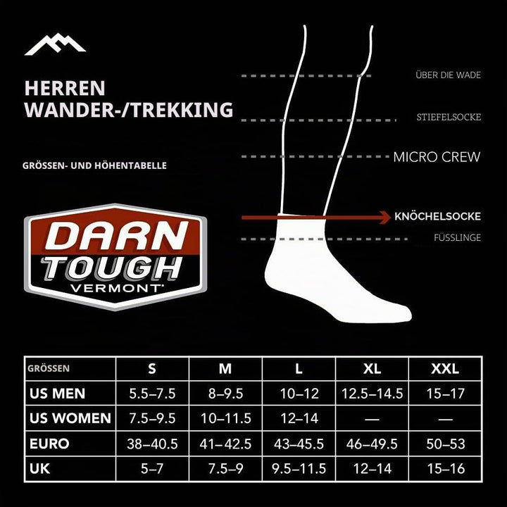 Darn Tough Herren Modern T4050 Tactical OTC Heavyweight with Full Cushion L Onyx Black, L Onyx Black