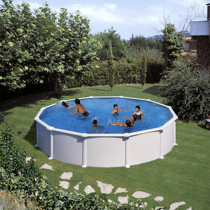Gre FSP450 - Poolfolie für runde Pools, mit einen Durchmesser von 450 cm, Höhe 90 cm, blau Diameter