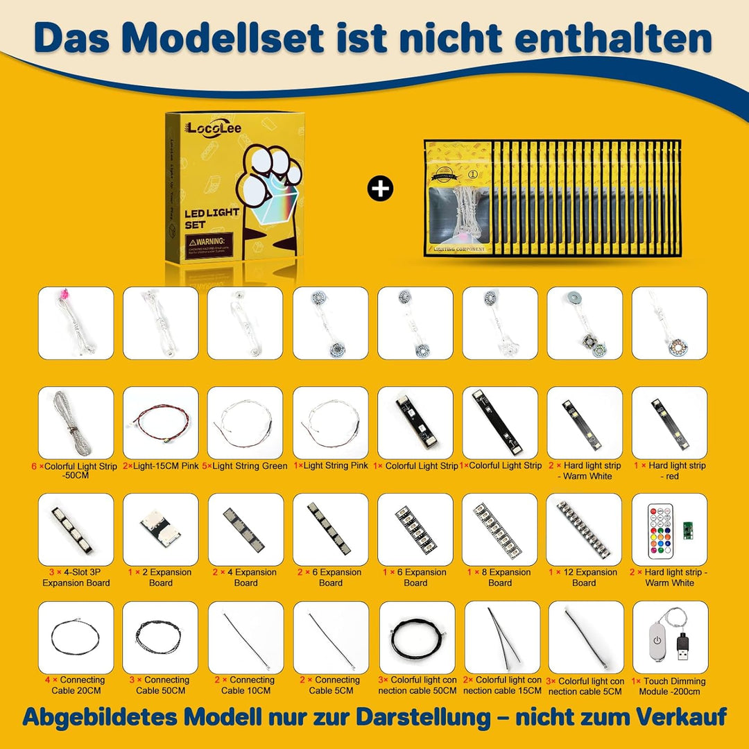 Licht-Kit Kompatibel mit Lego 10366 Tropical Aquarium Decoration (Kein - Lego-Set) Vielfarbig Versio