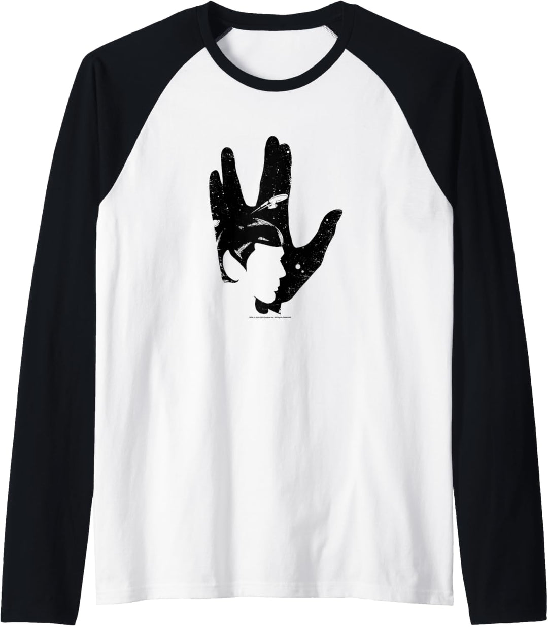 Star Trek: The Original Series Spock Tribute Transparent Raglan