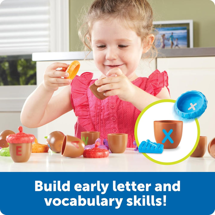Learning Resources Spielset Alphabet-Eicheln Eichel-Aktivität, Eichel-Aktivität