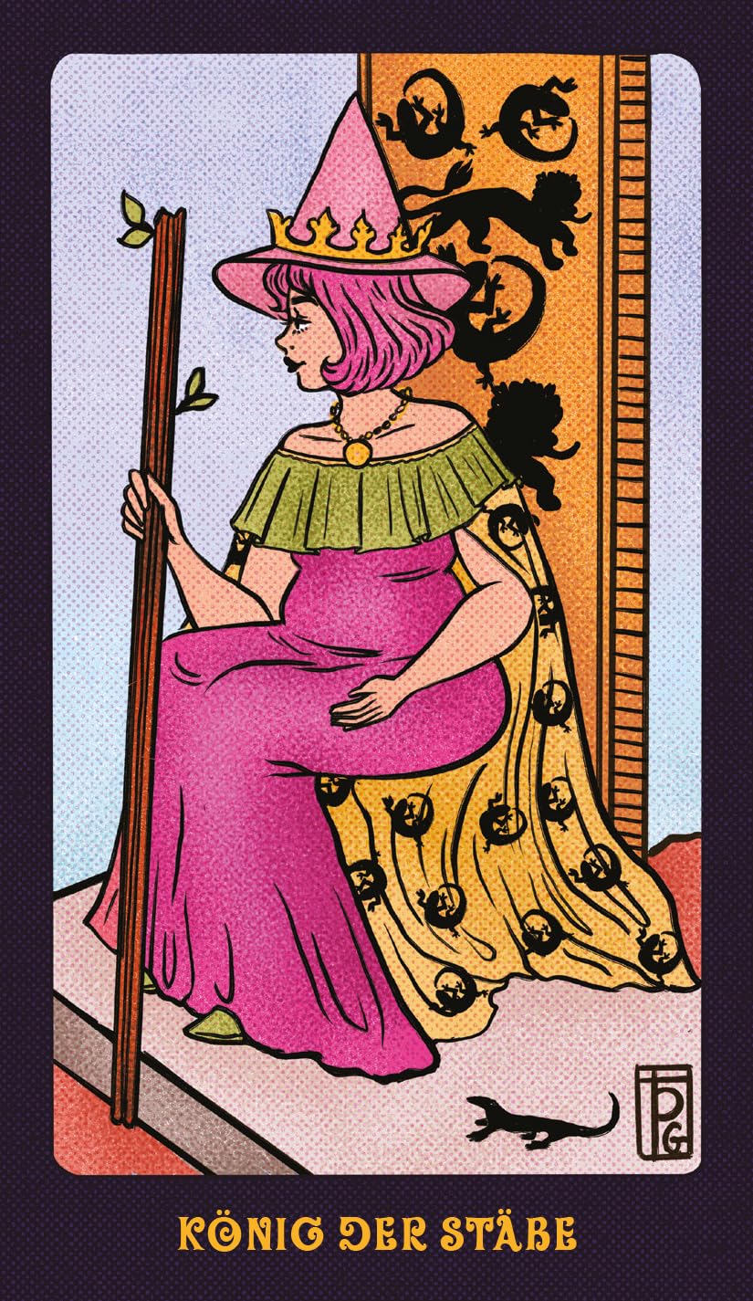 The Pulp Girls Tarot - Connecte dich mit deiner Intuition: 78 Tarotkarten und 96-seitiges Buch, Klap