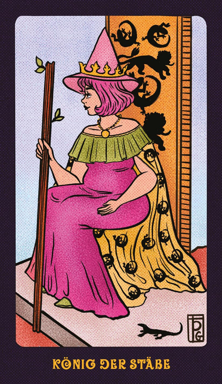 The Pulp Girls Tarot - Connecte dich mit deiner Intuition: 78 Tarotkarten und 96-seitiges Buch, Klap