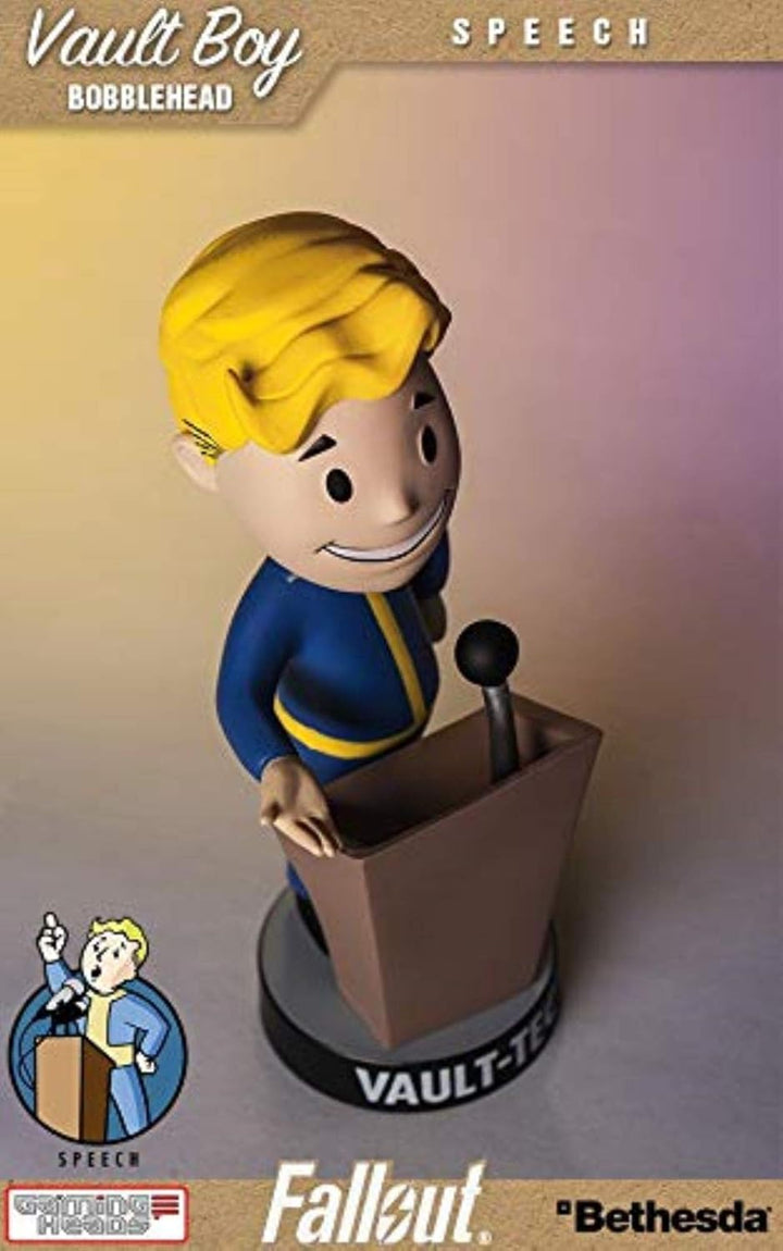 Fallout 4: Vault Boy 111 Vault-Tec Wackelkopf - Serie Zwei: Sprache, Blau, Gelb