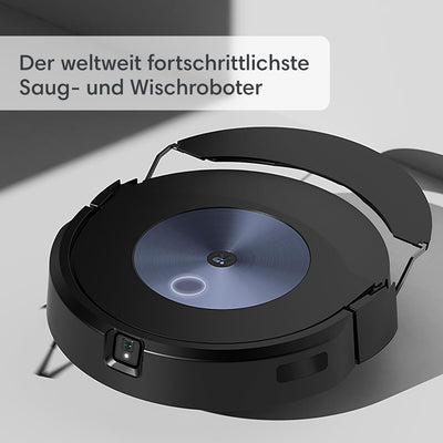 iRobot Roomba Combo j7 (c7156) Saug- und Wischroboter mit Objekterkennung/-meidung, Kartierung, 4-St