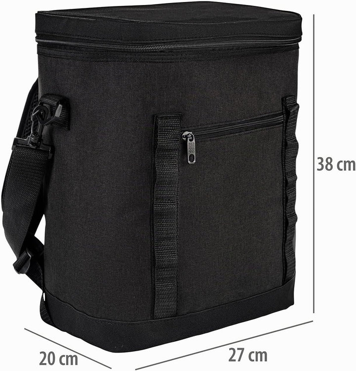Xcase Kühltasche: Kühlrucksack mit Schulterriemen und Vordertasche, mit Reissverschluss (Kuehlrucksa