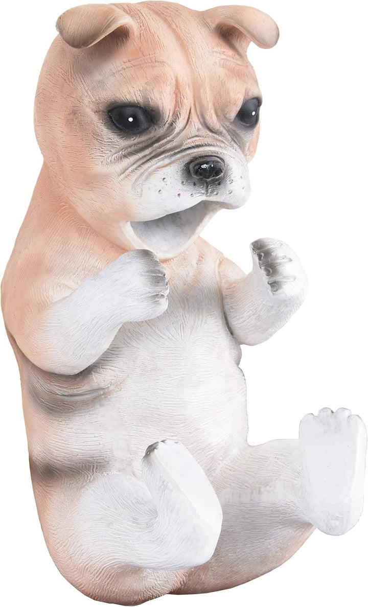 BRUBAKER Weinflaschenhalter durstiger Hund - Bulldogge - Flaschenhalter Trinkende Tiere - Flaschenst