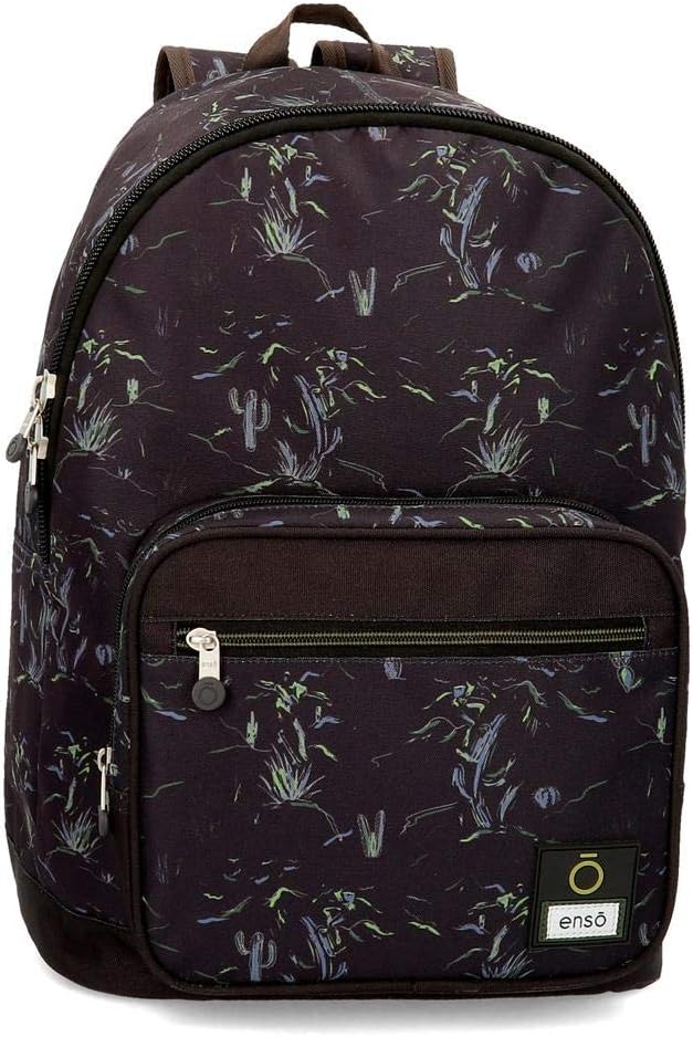Enso West Rucksack Schwarz 31x42x15 cms Polyester 23.94L, Rucksack