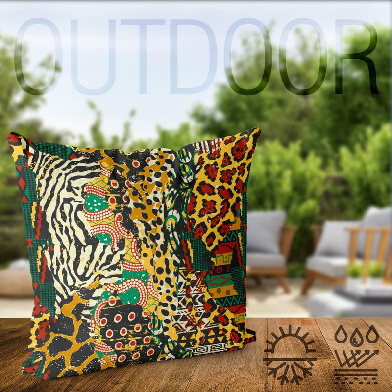 VOID Indigenes Tropenmuster Kissenbezug Kissenhülle Sofakissen Kissen Deko Outdoor-Kissen Dekokissen