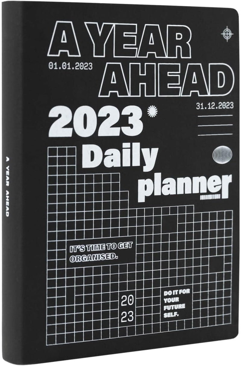 Kokonote Terminkalender 2023 - A Year Ahead Terminkalender A5 Format - Kalender 2023 - Tagesplaner -