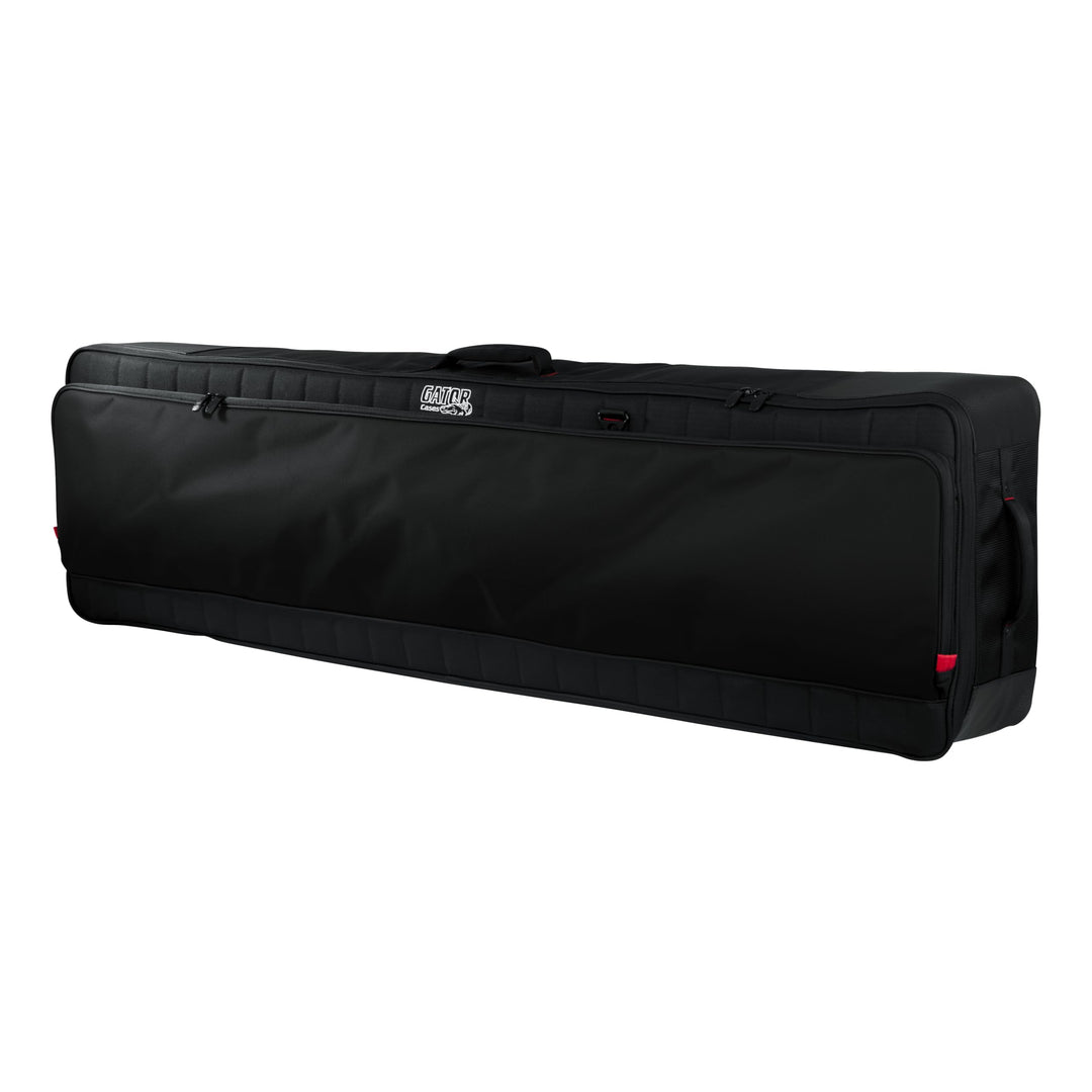 Gator Cases Keyboard Softcase für extra Lange 88-Tasten Keyboards, ultradick gepolstert, Stabiler Tr
