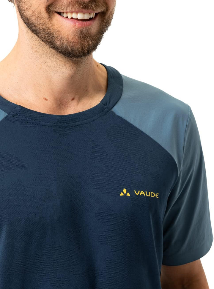 VAUDE T-Shirt Men's Moab PRO Shirt S Dark Sea, S Dark Sea