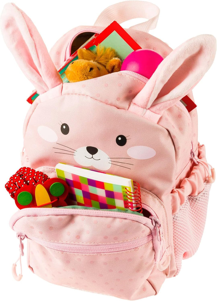 Schneiders 49454-052 - Kinderrucksack Mini Bunny, ca. 18,5 x 27 x 11 cm, Rucksack für Kinder mit 6 L