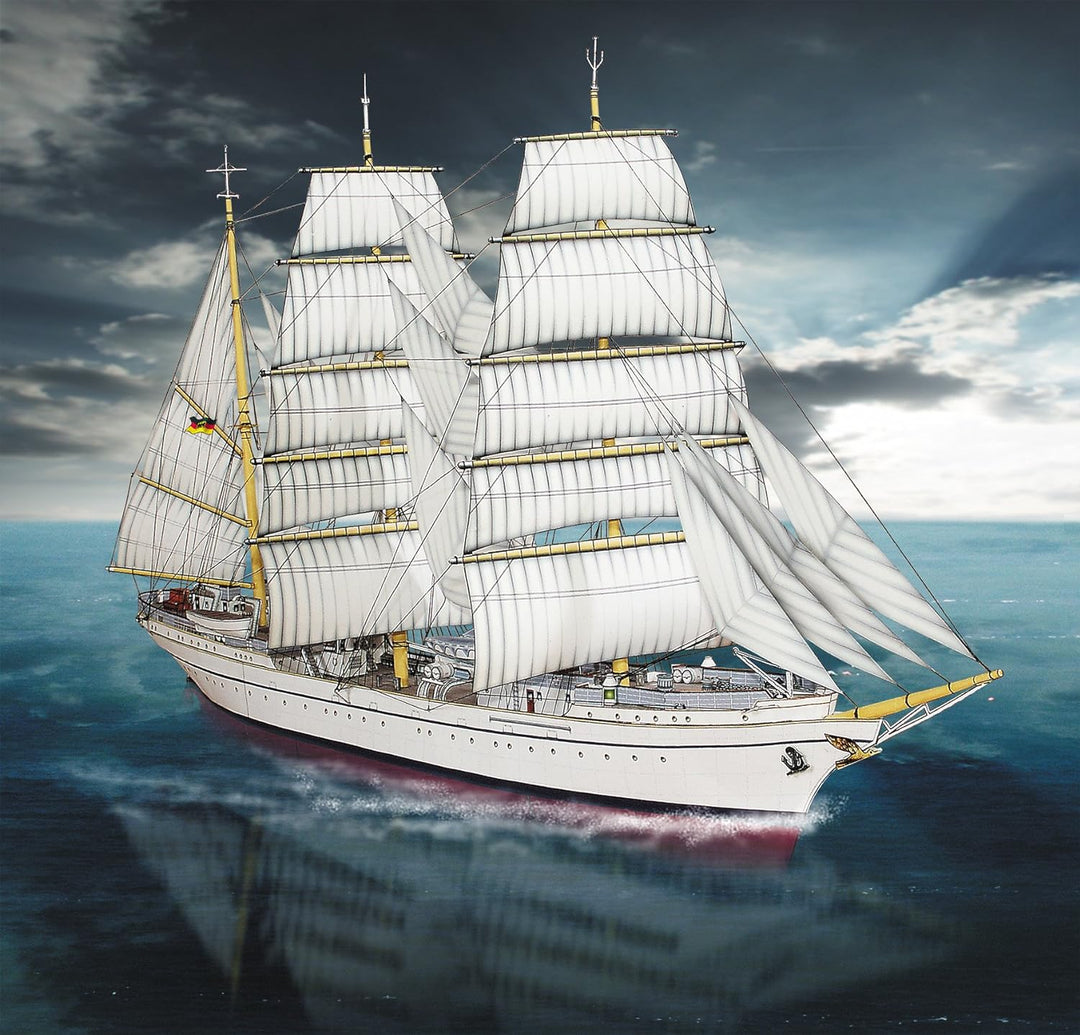 Aue-Verlag 47 x 9 x 28 cm Gorch Fock Modellbausatz