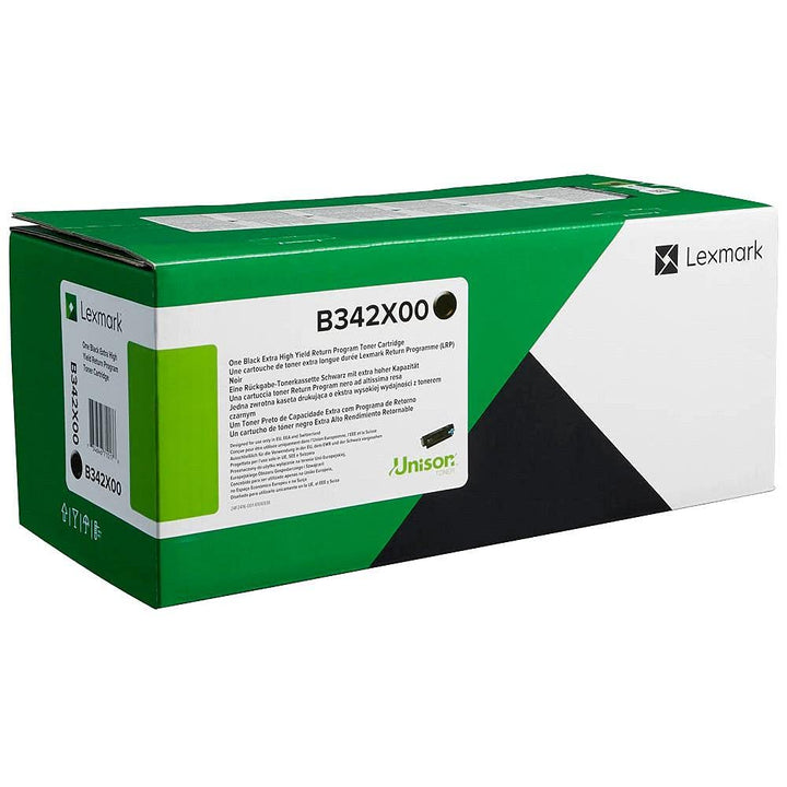 Lexmark B342X00 Tonerkartusche, 1 Stück, Schwarz