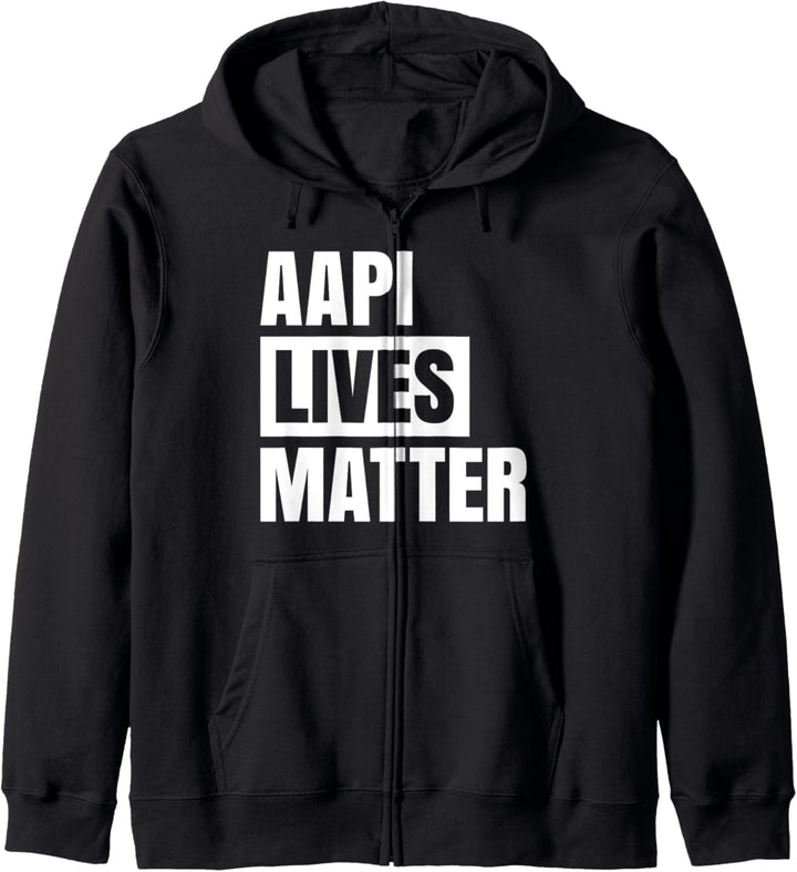 AAPI Lives Matter Stop Asian Hate Equality Solidarity Kapuzenjacke