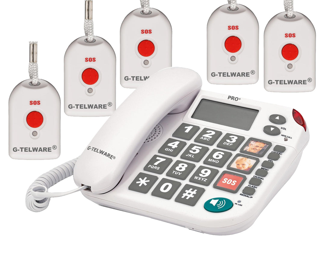 G-TELWARE PRO (Weltneuheit) Silence SOS Technik/SOSParam.einstellb./2023-2024er Modell Haus Notruf S