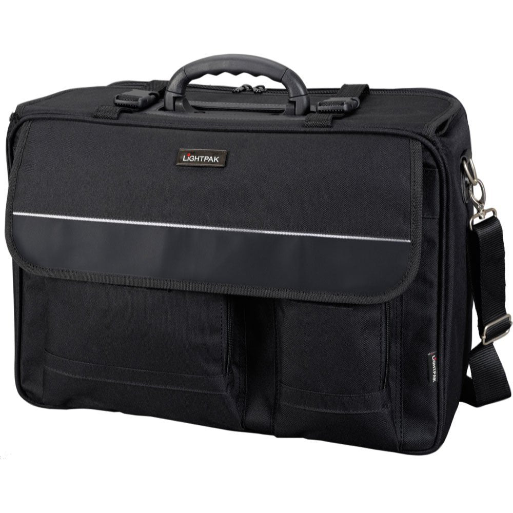 Lightpak Koffer Lightpak 46008 - The Flight Pilotenkoffer, aus Polyester, Schwarz 45 x 34 x 20 cm, 1