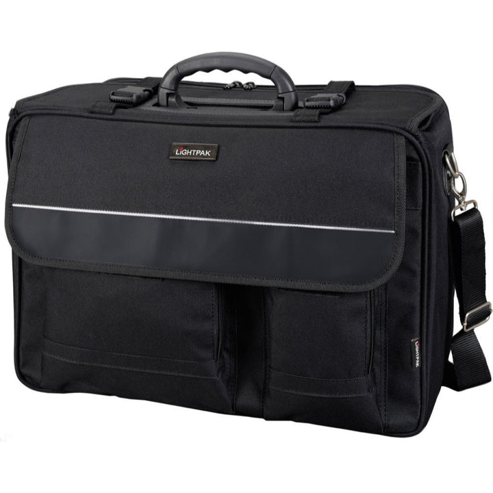 Lightpak Koffer Lightpak 46008 - The Flight Pilotenkoffer, aus Polyester, Schwarz 45 x 34 x 20 cm, 1