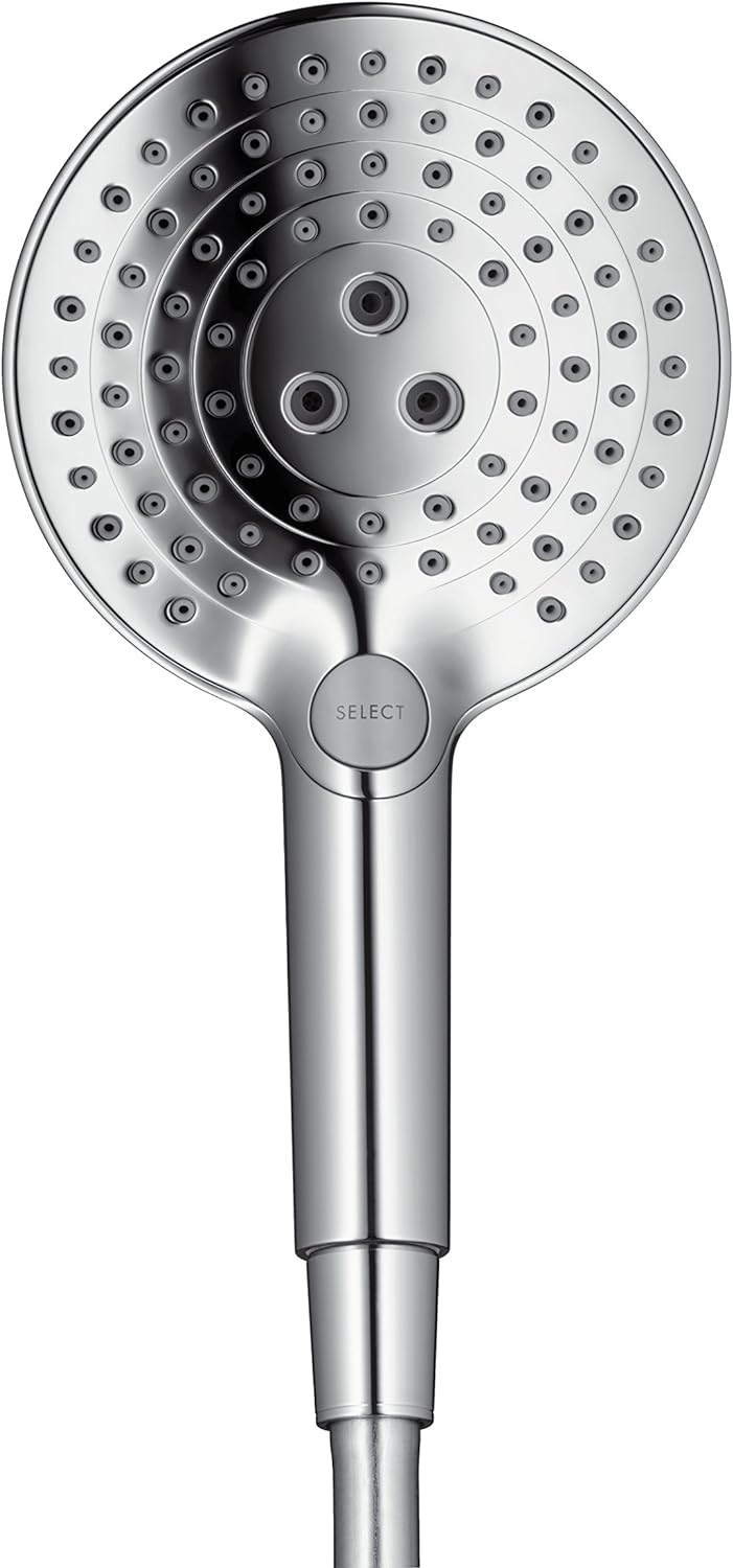 hansgrohe Raindance Select S 120 Duschset 0,90m, 3 Strahlarten, Chrom 0,90m Set 3 Strahlarten Chrom,